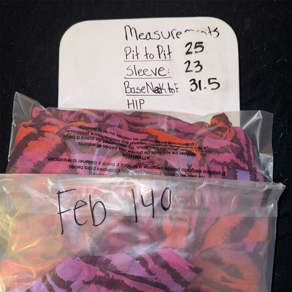 Ashley Stewart Plus Size 18 Animal Print Button-Up Top Multicolor - Picture 7 of 7